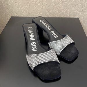 Gianni Bini Embellished Mules